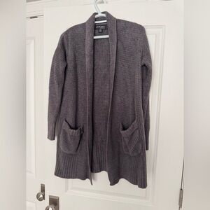 Barefoot Dreams Charcoal Cardigan